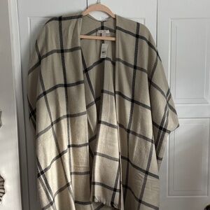 NWT Loft Poncho